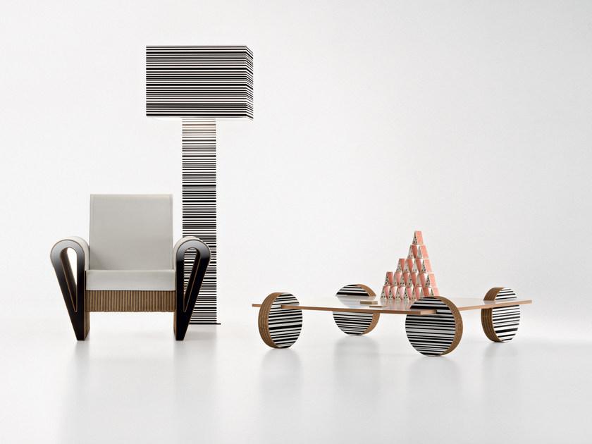 Staygreen Журнальный столик из крафт-бумаги на колесиках sun-id-1402576 - Вид №3