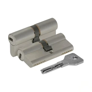 Цилиндр Cisa Asix, 30x30 мм, ключ-ключ хром, 5 ключей 10342952 STLM-2036287