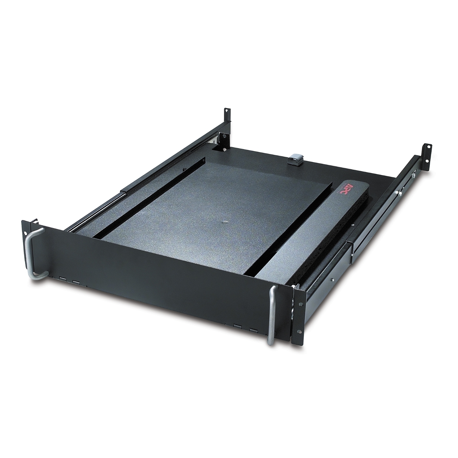AR8127BLK Поворотно-выдвижная полка для клавиатуры, 19" дюймов, черная Schneider Electric 