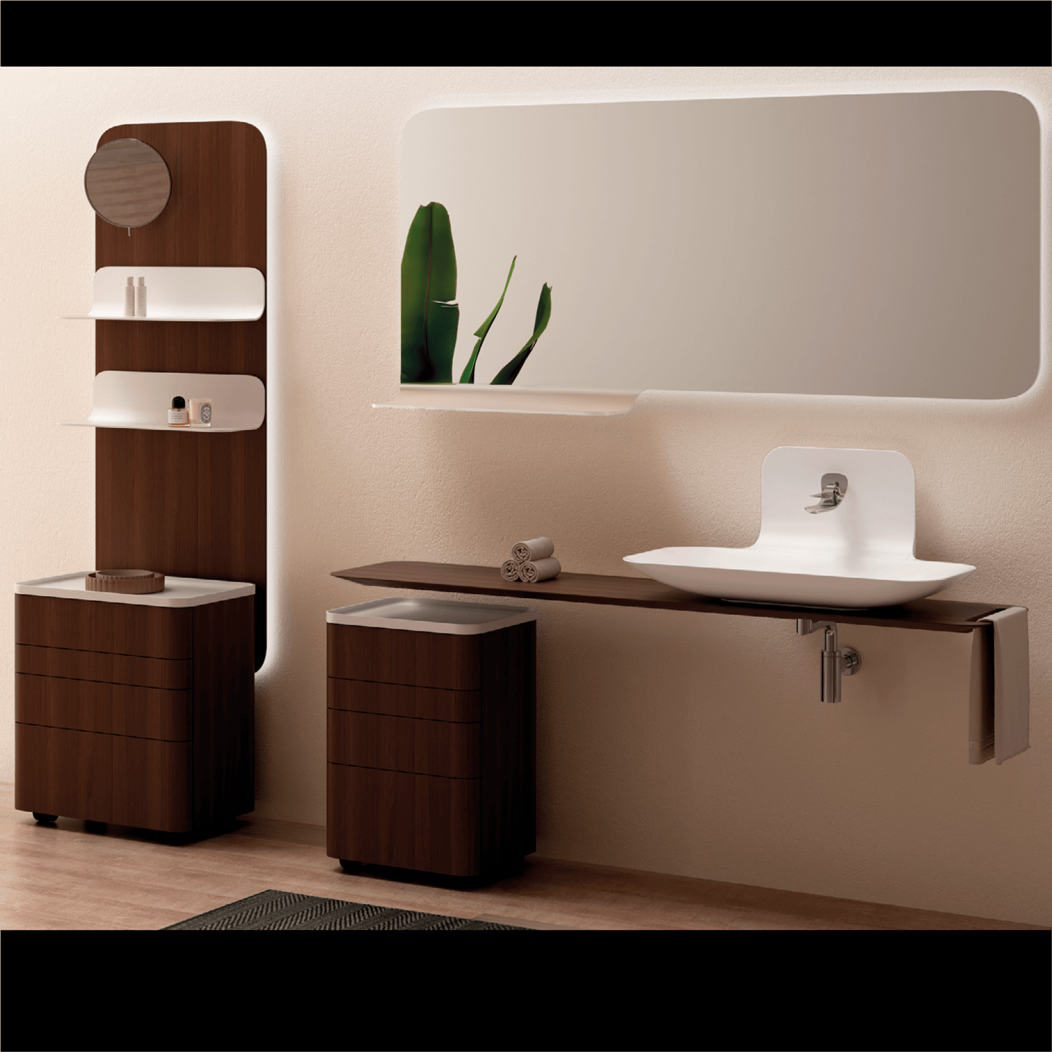 Foglia Мебель для умывальника /FL0175.00 Foglia Creavit - Вид №1