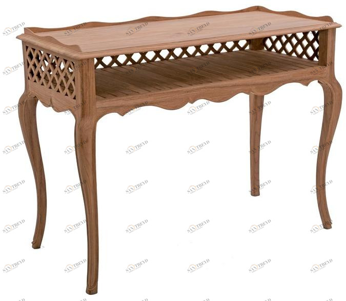 ASTELLO Садовая консоль из тика Cyclamen sun-id-1350374