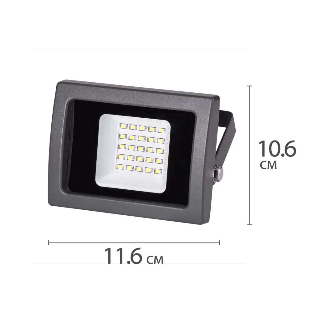 Прожектор Wolta 10 Вт, 850 Лм, 5500 K, IP65 STLM-2196909 - Вид №2