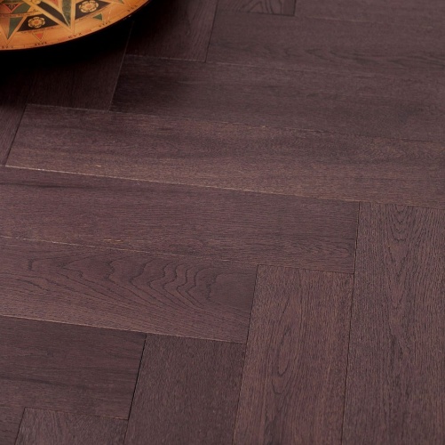 Паркет Ёлка Marco Ferutti Hermitage Клауд Дуб Любая на выбор с брашью (Текстурированная) 610х122 мм 2600700112 - Вид №2