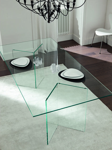 Tonelli Design Стеклянный стол sun-id-1459469 - Вид №4