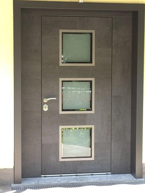 QUARTIERI LUIGI Бронированная входная дверь со стеклянными панелями sun-id-1440842 - Вид №11