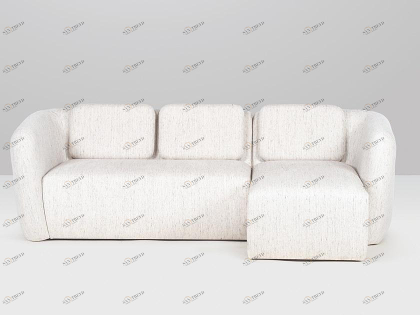 Recor Home 3-х местный тканевый диван с шезлонгом Amsterdam sun-id-1378456