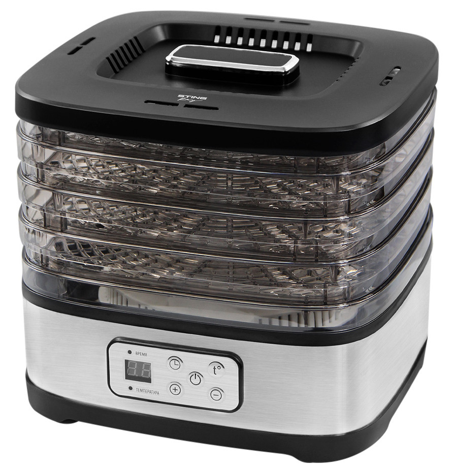 9213225 Сушилка для овощей и фруктов STINGRAY ST-FD722A черный STDN-0043985 - Вид №2
