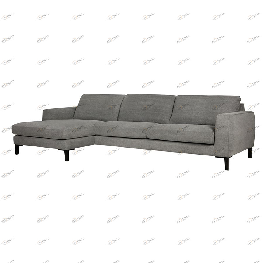 Диван угловой Malin, левосторонний, серый Sits S1396