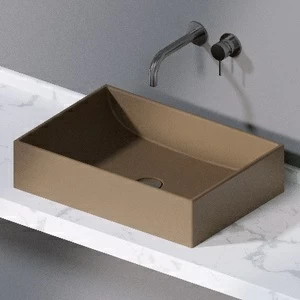 L239132 Накладная раковина на столешницу  прямоугольная A. e T. Italia THIN