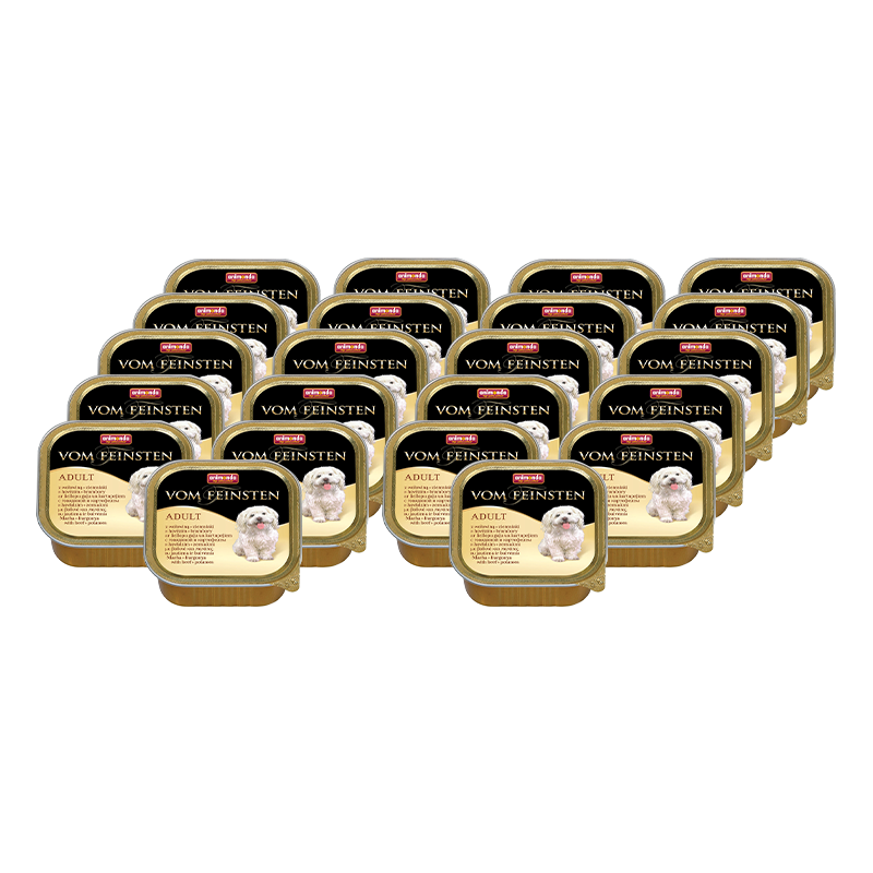 ПР0004587*22 Корм для собак Vom Feinsten Menue Говядина, картошка конс. 150г (упаковка - 22 шт) Animonda 