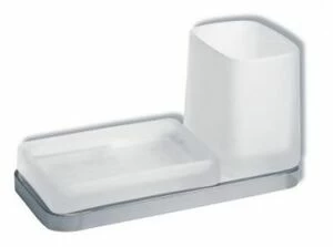 Стакан настольный Novaservis Metalia 4 6472.0 с мыльницей