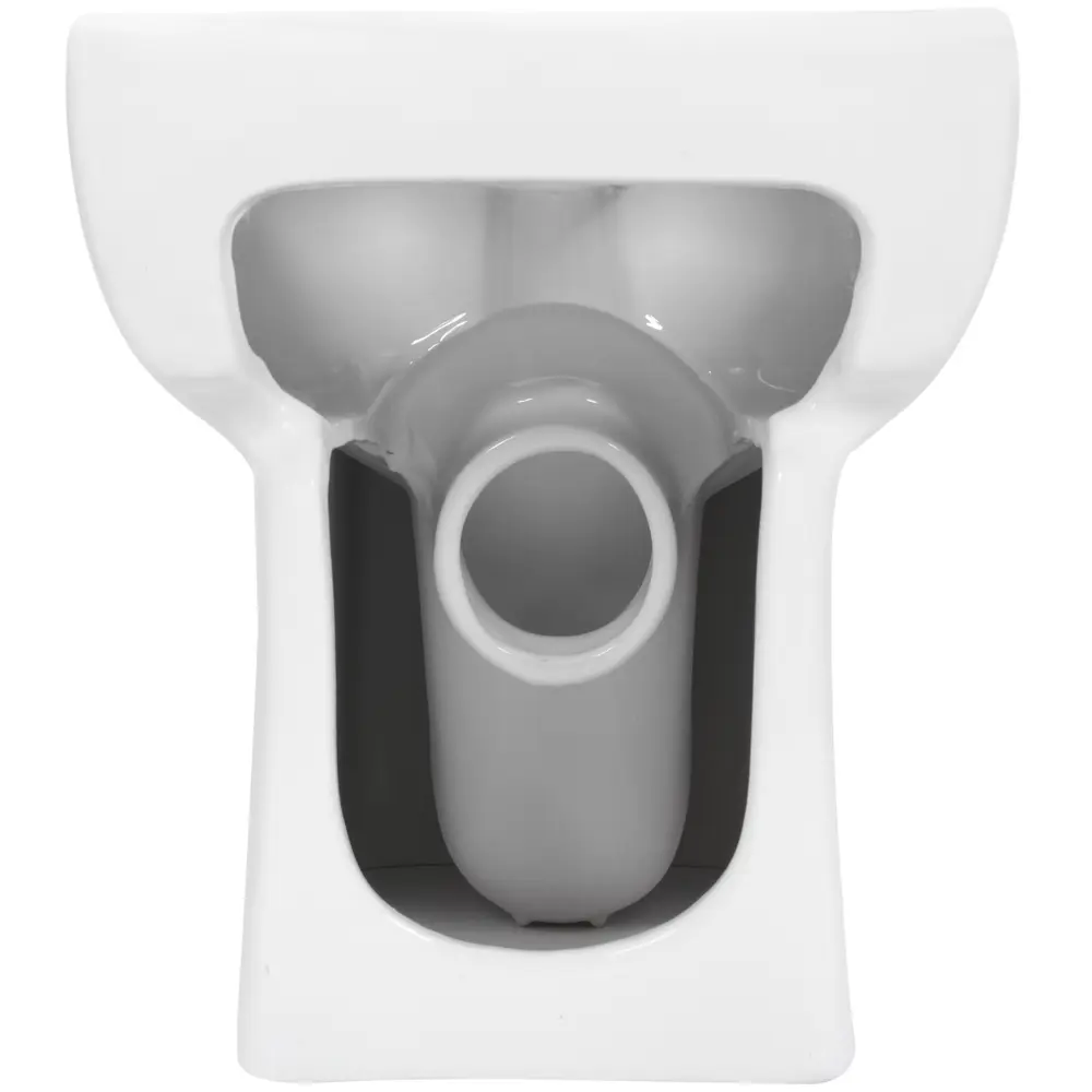 Чаша для унитаза напольная Roca Dama Senso горизонтальный выпуск STLM-2210748 - Вид №3