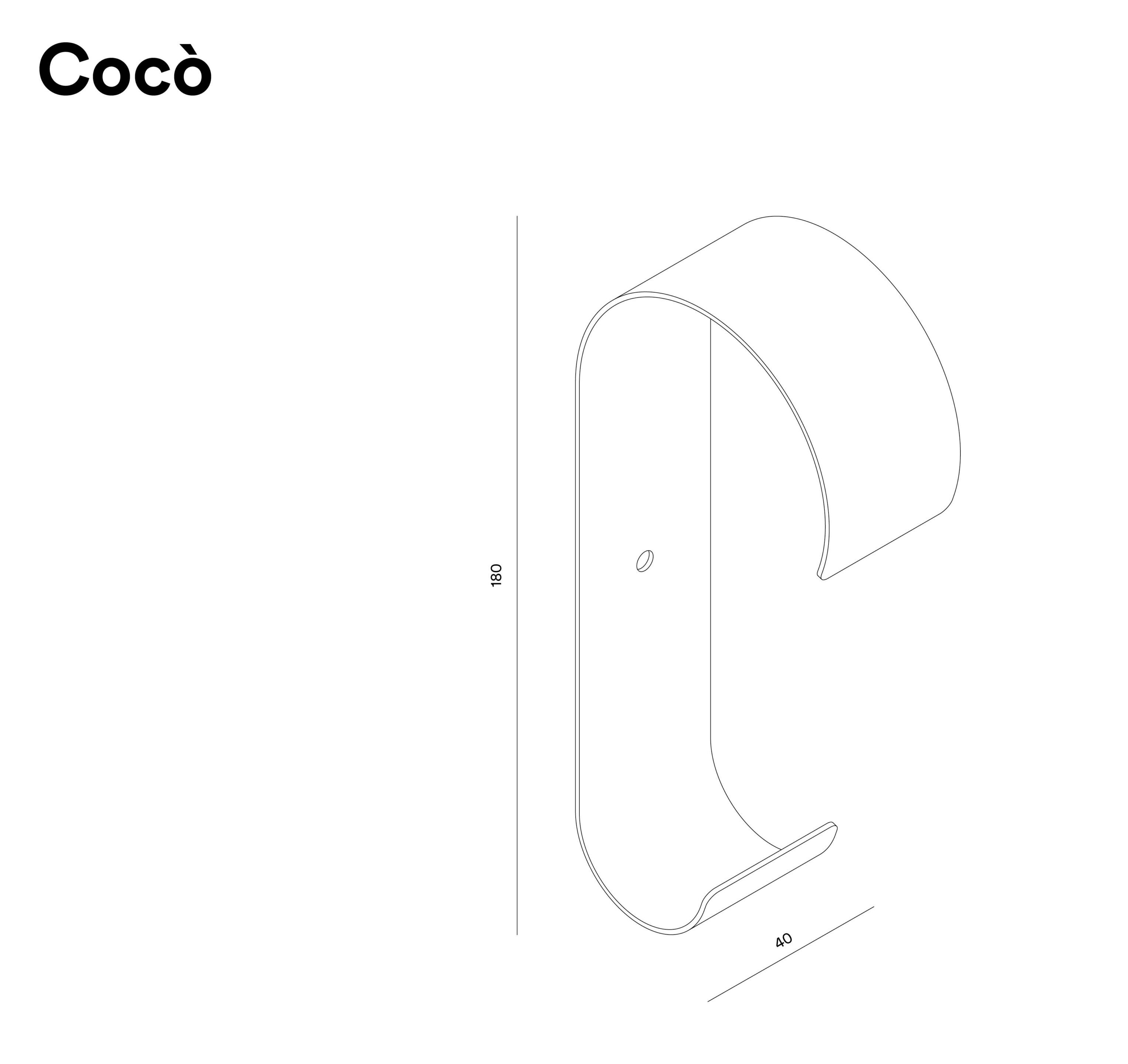 Настенная вешалка D-SEGNO COCO ARCH-00114571 - Вид №5