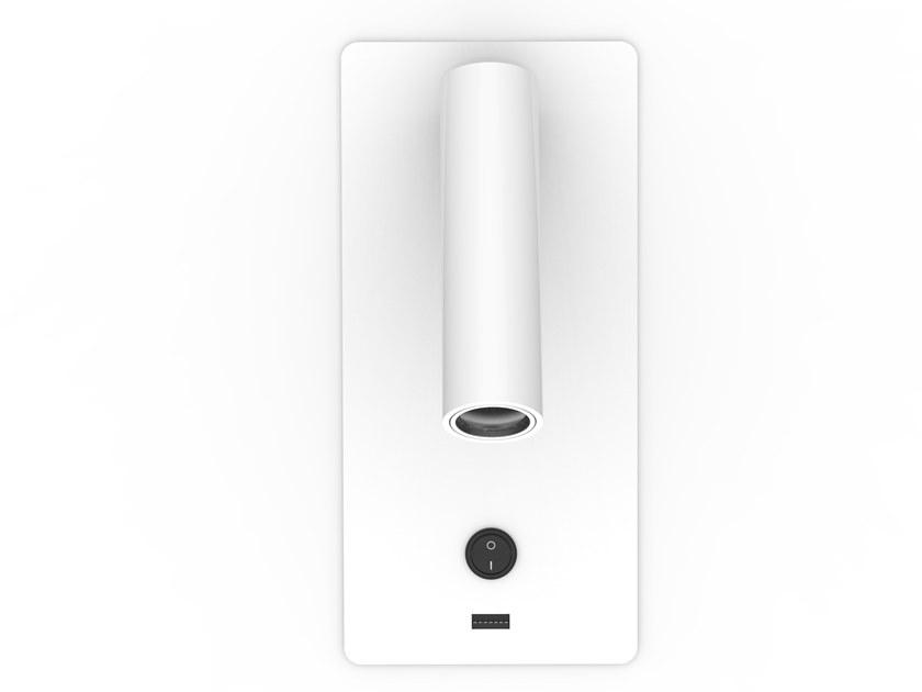 luxcambra Настенный светодиодный светильник из никеля с usb Manhattan sun-id-1451778 - Вид №2