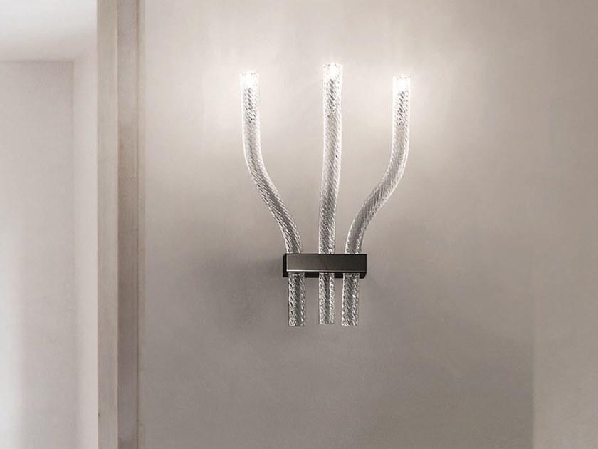 Vetreria Vistosi Бра с прямым светом из дутого стекла Stardust sun-id-1418081 - Вид №1