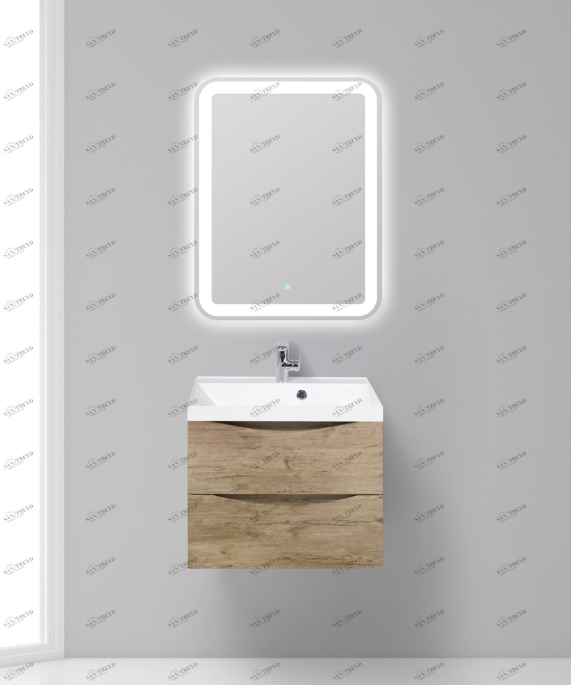 Мебель для ванной BelBagno MARINO-600-2C-SO-RN-P 