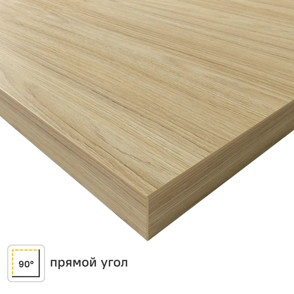 Столешница KONSENSA Ирбит 80x120x3.8 см ДСП цвет коричневый 89452058 STLM-2211230 ДСП Прямой угол