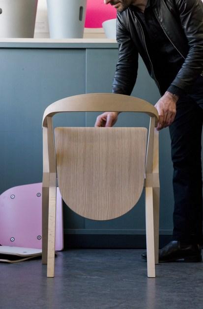 BD Barcelona Design Складной стул из массива дерева Extrusions sun-id-1391401 - Вид №8