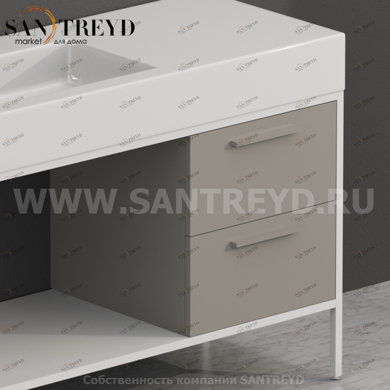 S04548GH2 Тумба с 2 ящиками Globo Ceramica Globo INCANTHO