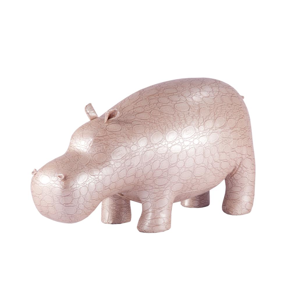 74129 Банкетка Пуф Бегемот малый Жемчуг BOGACHO 4627138152621