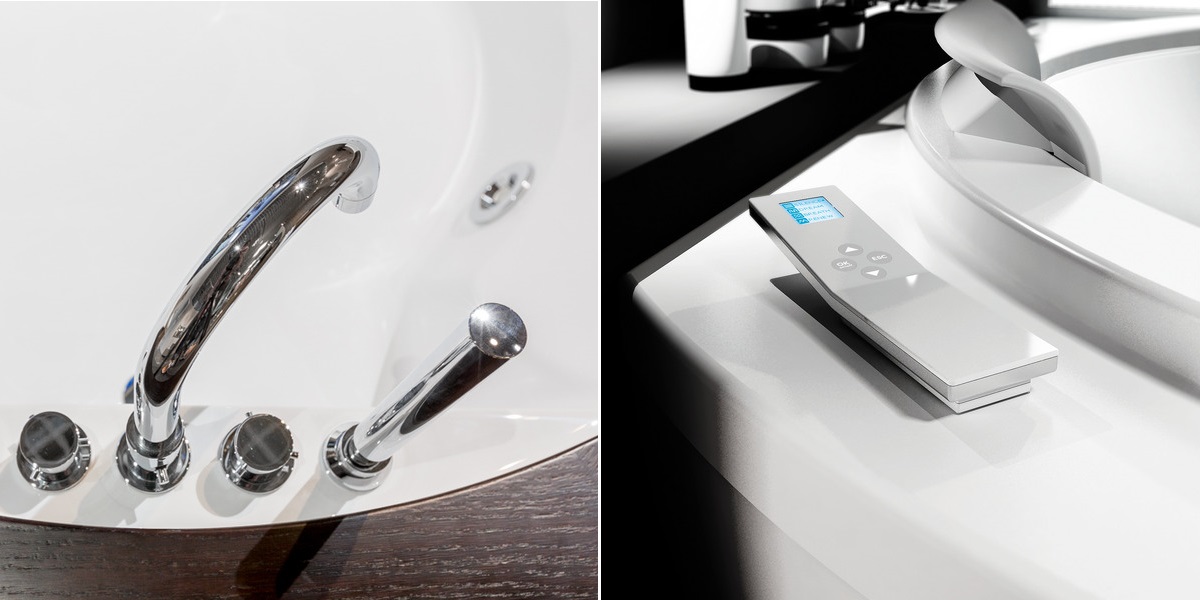 Ванна напольная с гидромассажем "BASE" Nova 9H43-572A Jacuzzi 9H43572A - Вид №2