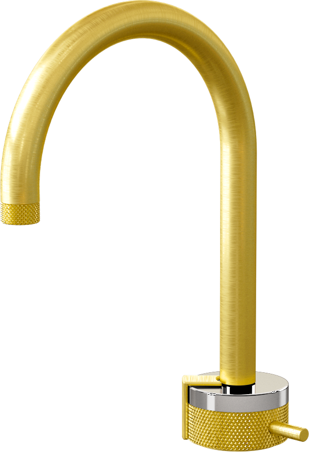 E-11502-R1PC-L2BB-BB Однорычажный прогрессивный смеситель для раковины - излив 16см GRAFF MOD+