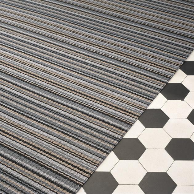 Woodnotes Прямоугольный коврик из полосатой бумажной пряжи sun-id-1384697 - Вид №2