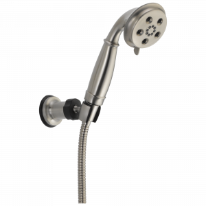 55433-SS H2Okinetic® Ручной душ с 3 настройками для настенного монтажа Delta Faucet Universal Showering Нержавеющая сталь