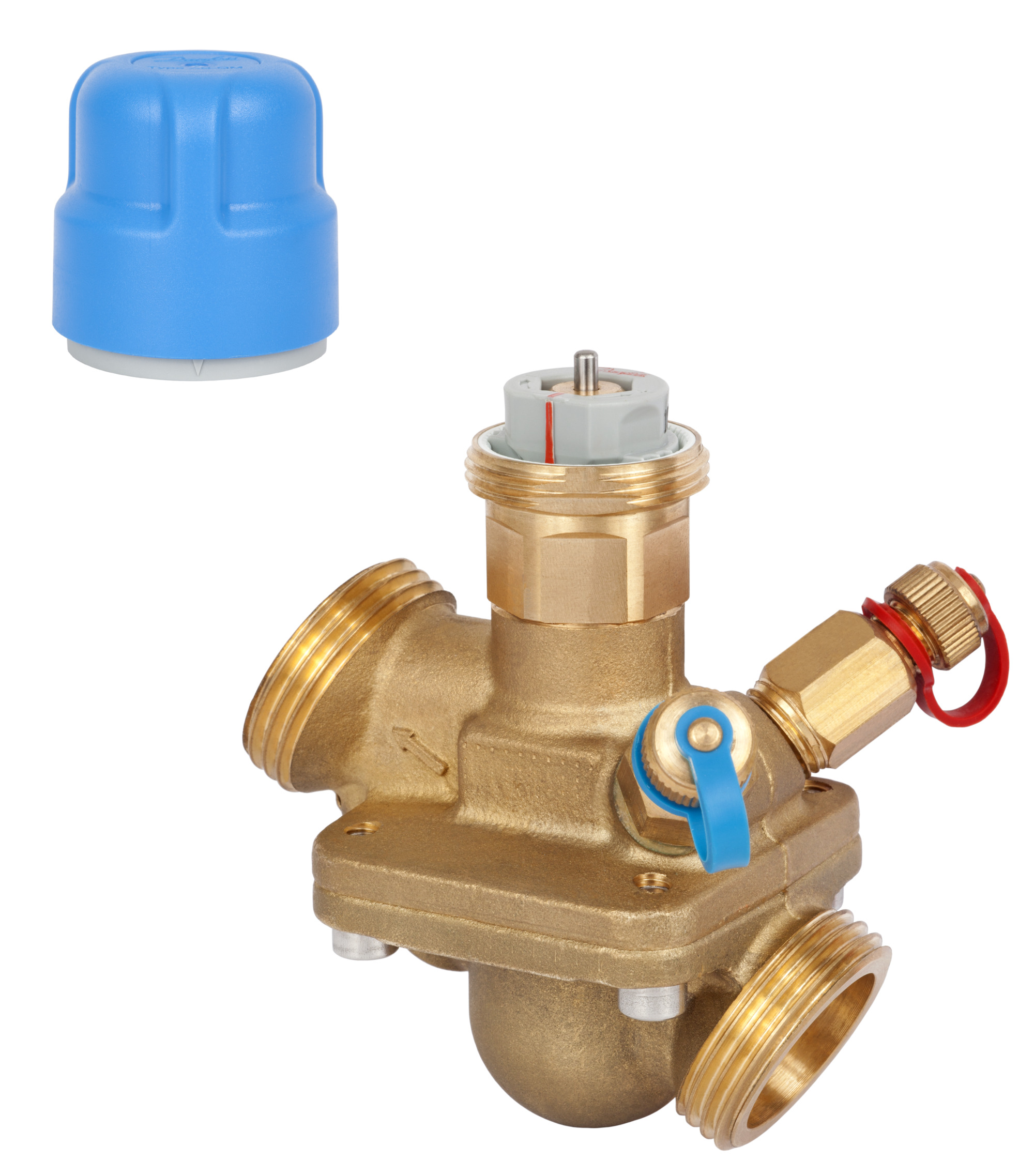 Danfoss Комбинированный балансировочный клапан AQT AQT клапан DN 10, с изм. нип. 003Z1811  - Вид №12