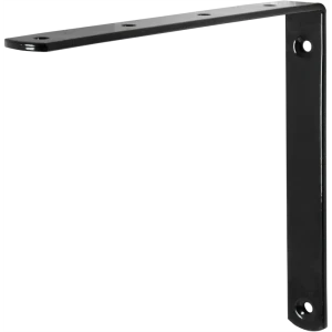 Кронштейн Larvij Angle 3 15x17.5 см сталь нагрузка до 1 кг цвет чёрный