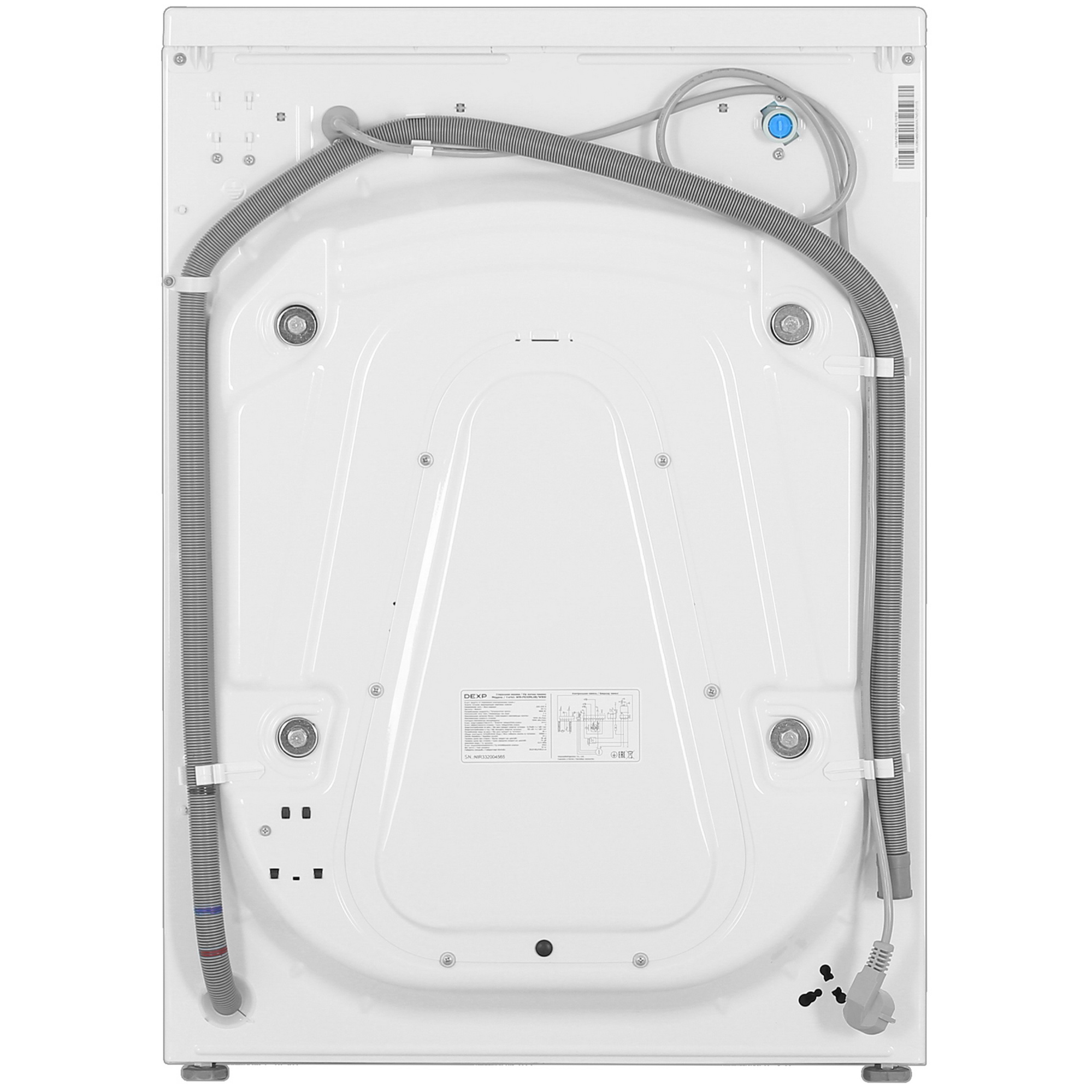 5427413 Стиральная машина DEXP WM-F610MLHE/WBSI белый STDN-0057642 - Вид №10