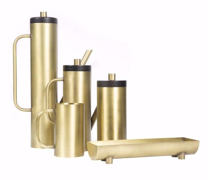 sun-id-1504527 Чайник заварной Латунный Hamilton Conte Paris Франция  - Вид №1