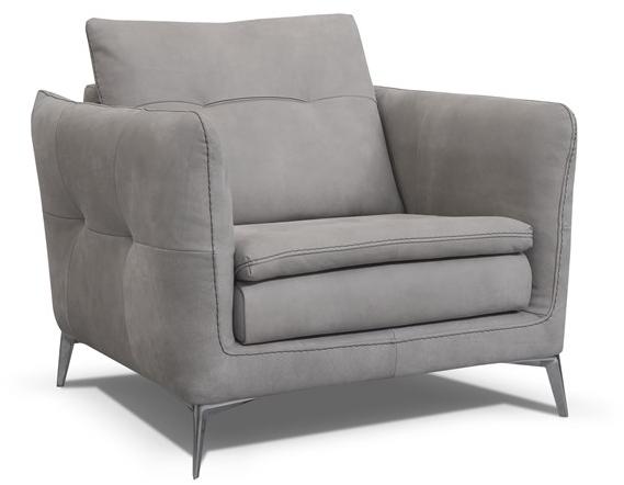 Rossini Sofas Мягкое кожаное кресло с подлокотниками Liberty sun-id-1377824 - Вид №1
