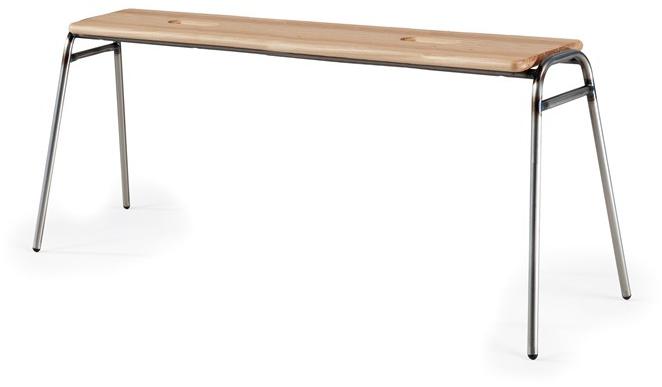 Deadgood Скамейка из стали и дерева Working girl Wg2 - Вид №1