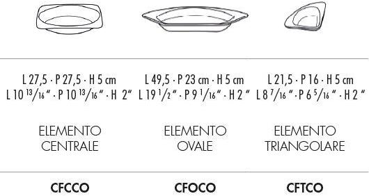 Cerasarda Керамический поднос Corallo sun-id-1511810 - Вид №3