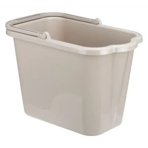 Ведро прямоугольное цвет капучино 9.5 л