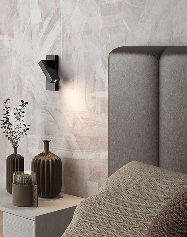 NEXO LUCE Регулируемый светодиодный настенный светильник из стали Oxen wall/ceiling lamp 7131c0 - Вид №1