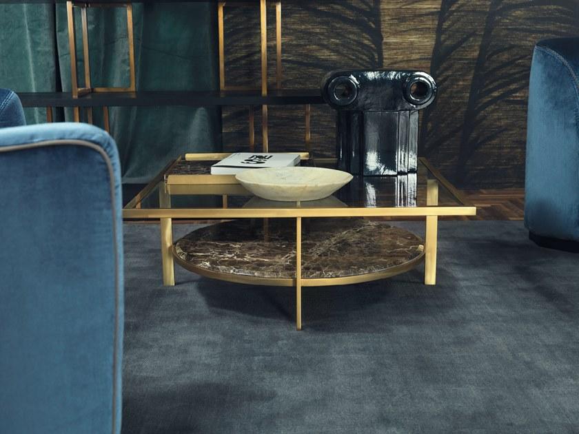 Borzalino Квадратный хрустальный журнальный столик sun-id-1457083 - Вид №1