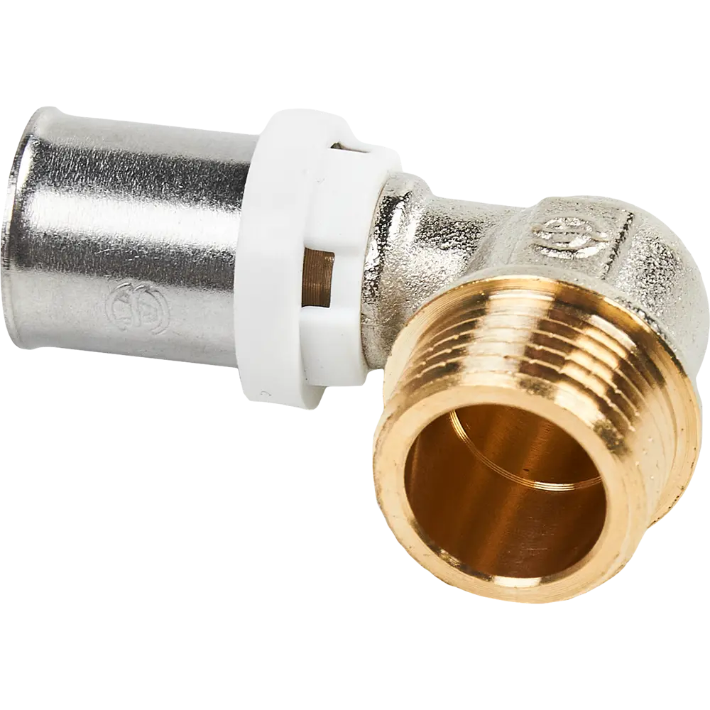 Угол комбинированный 90° Aquasfera 1/2"x16 мм НР никелированная латунь 027-8825 82890241 STLM-2086012 