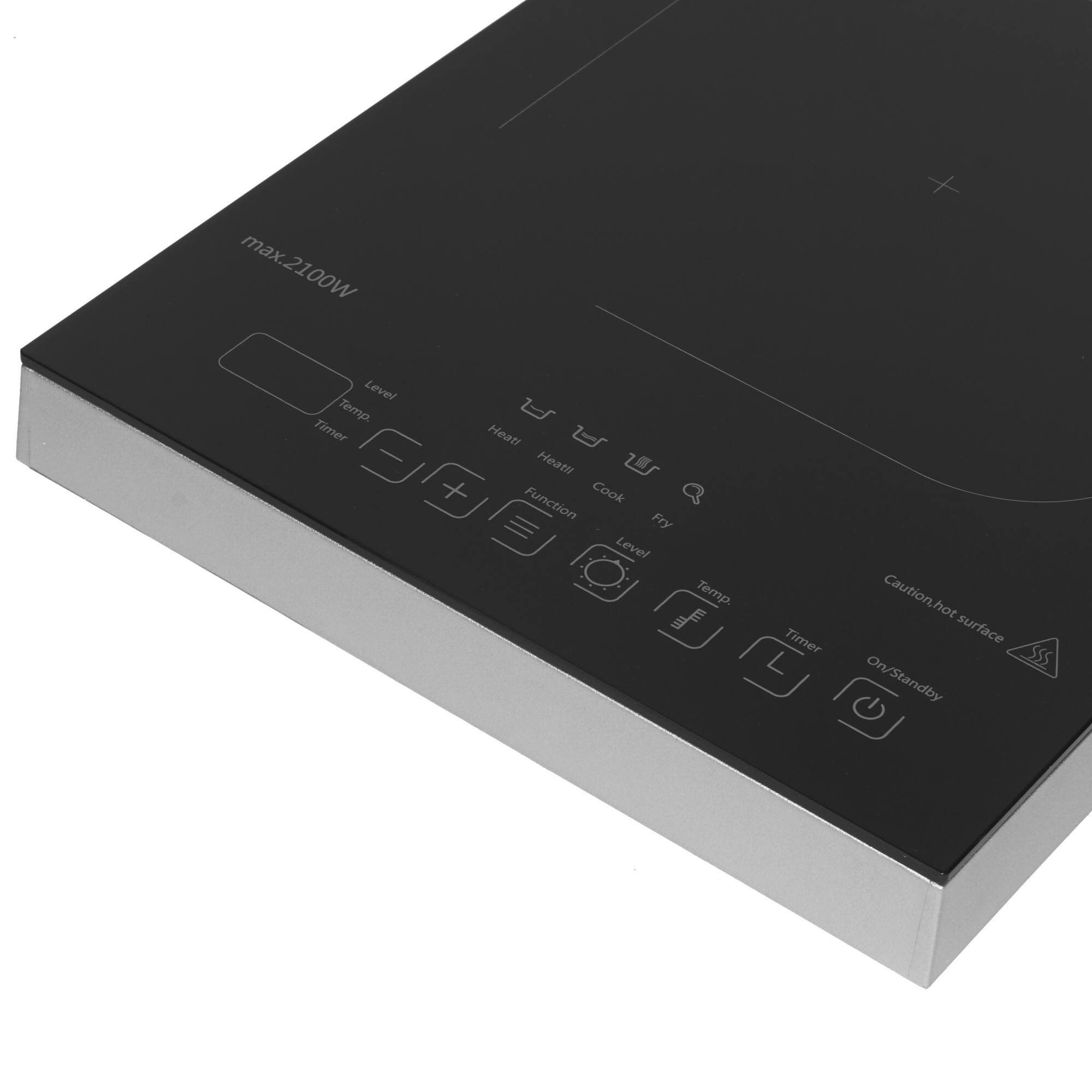 8117087 Плита компактная электрическая CASO Pro Gourmet 2100 черный STDN-0044872 - Вид №2