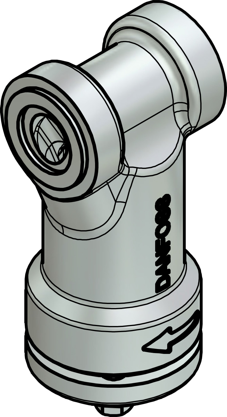 Danfoss FA — сетчатый фильтр с фланцевым присоединением FA 15 Фильтр 006-0058  - Вид №3