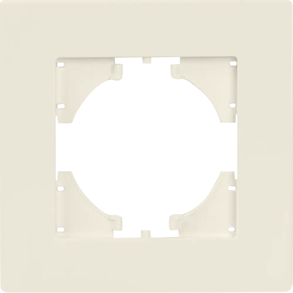 Рамка GUSI Electric City для розеток в бежевом цвете 84695696