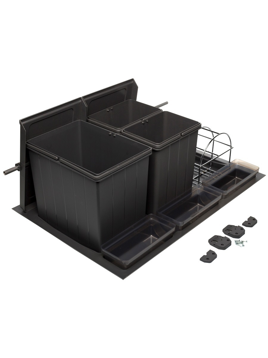 Система сортировки мусора Omega Duet/Top 800/31 Anthracite NAVAKO 10117 - Вид №2