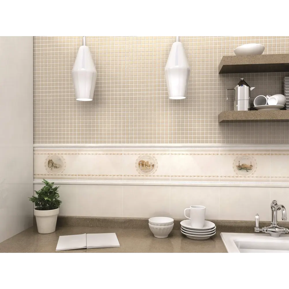 Мозаика Kerama Marazzi «Золотой пляж» для элегантной отделки интерьера 81953889 STLM-0015141 - Вид №5