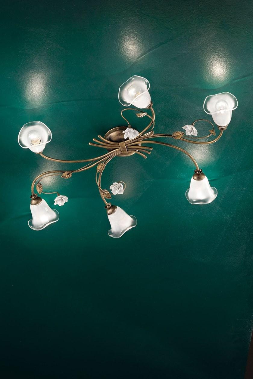 FERROLUCE Керамический потолочный светильник с фиксированным кронштейном Siena C1184-1/2/3/4/6 - Вид №8