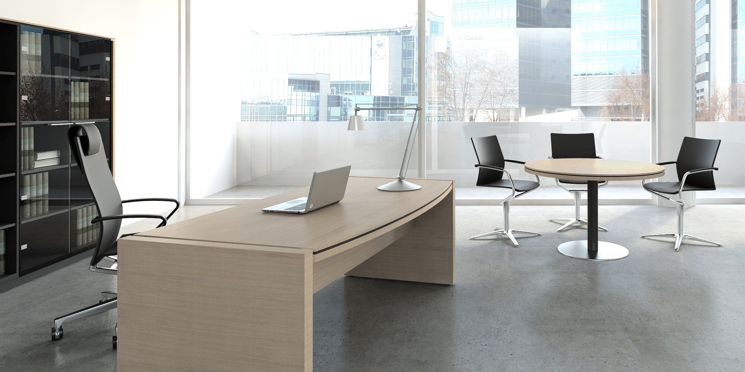 Прямоугольный стол из меламина MDD ARCH-00073144 - Вид №2