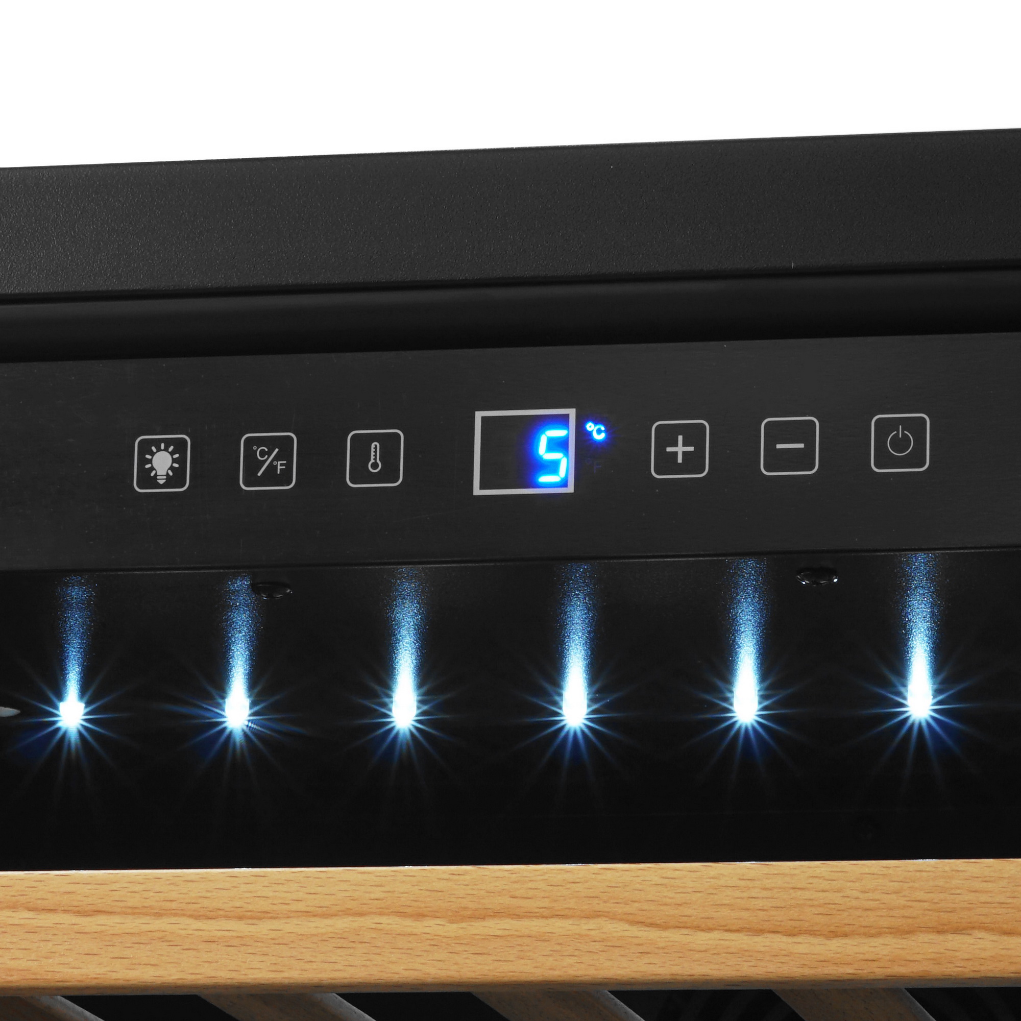 9988986 Винный шкаф Climadiff CBU51S2B черный STDN-0133364 - Вид №4