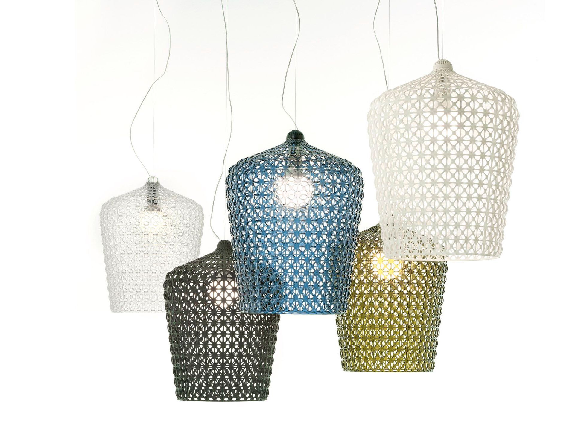 Светодиодный подвесной светильник из инженерного пластика Kartell Кабуки ARCH-00082832 - Вид №2