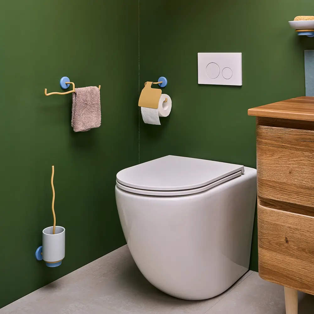 Ершик для унитаза Moroshka Antrim цвет бежевый STLM-2165256 - Вид №6