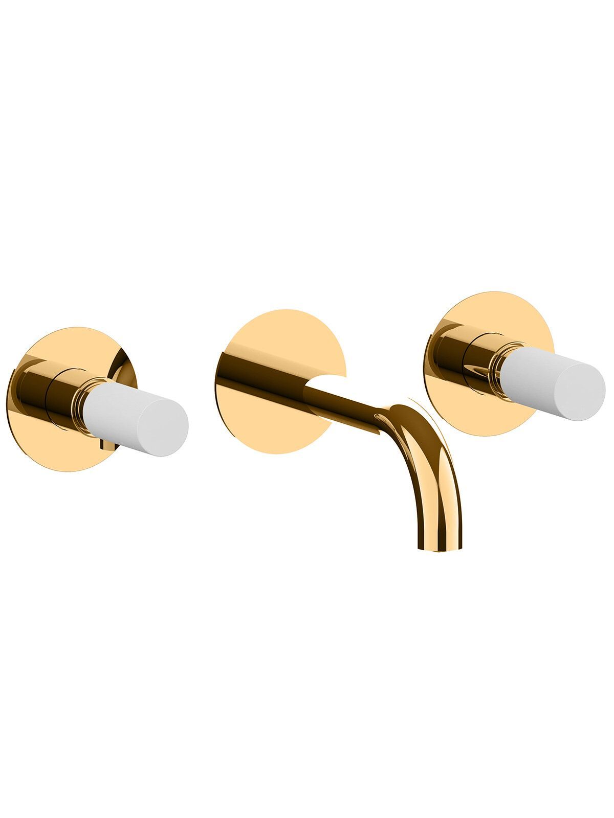 Настенный смеситель для раковины с 3 отверстиями без слива Rubinetterie Frattini Pepe XL ARCH-00037632 - Вид №4